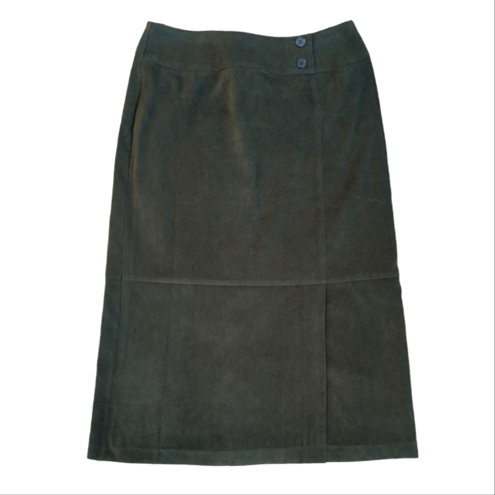 NortonStudio Petites, straight long skirt with a retro look, stretch, size 10P